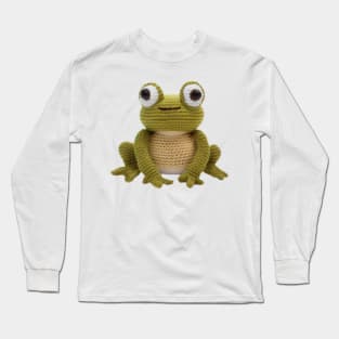 Crochet Frog Long Sleeve T-Shirt